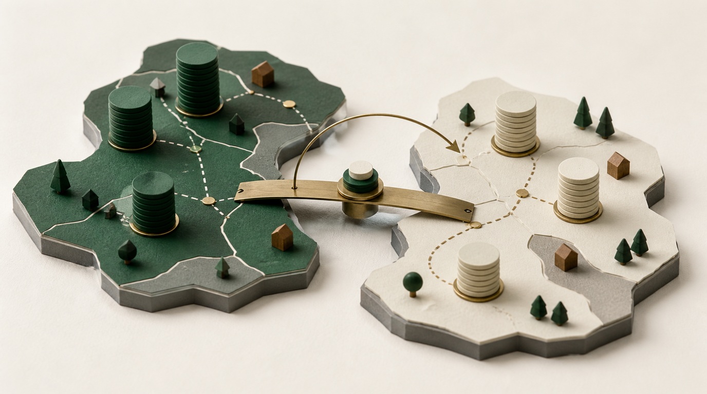 A territory is a workload model, not a map