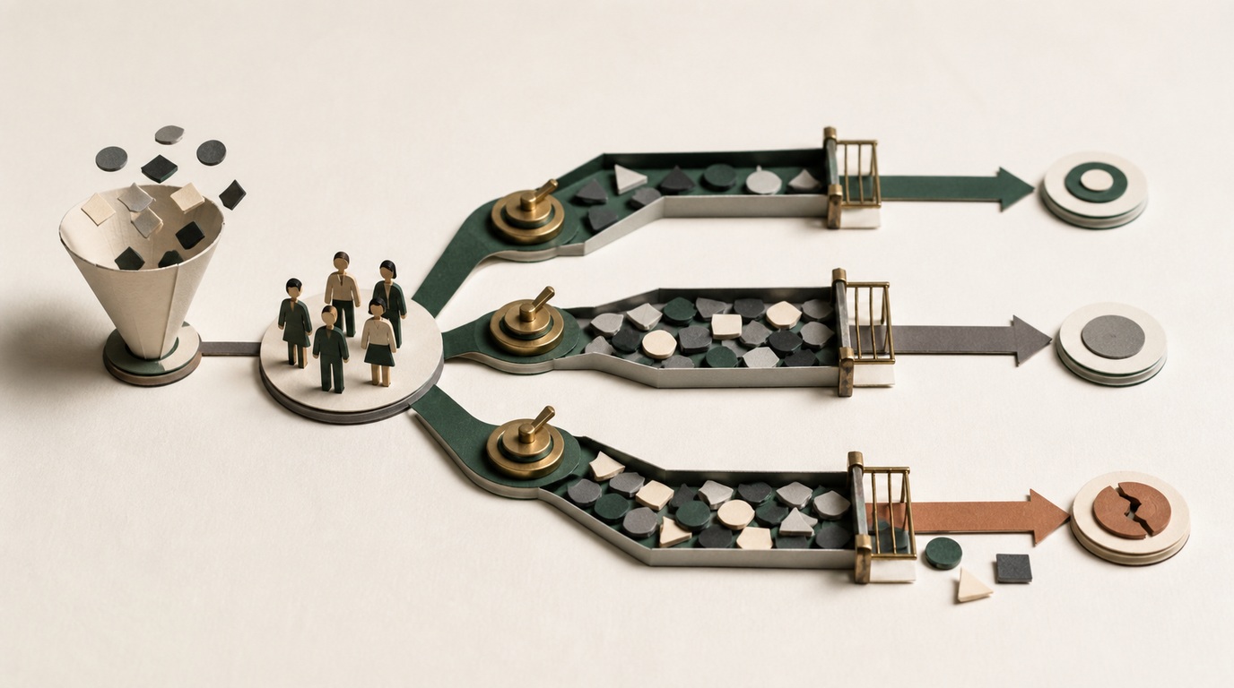 Salesforce size is a response model, not a headcount ratio