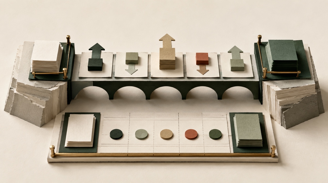 A price-volume-mix bridge separates price, volume, mix, new products, and discontinued products between two revenue periods.